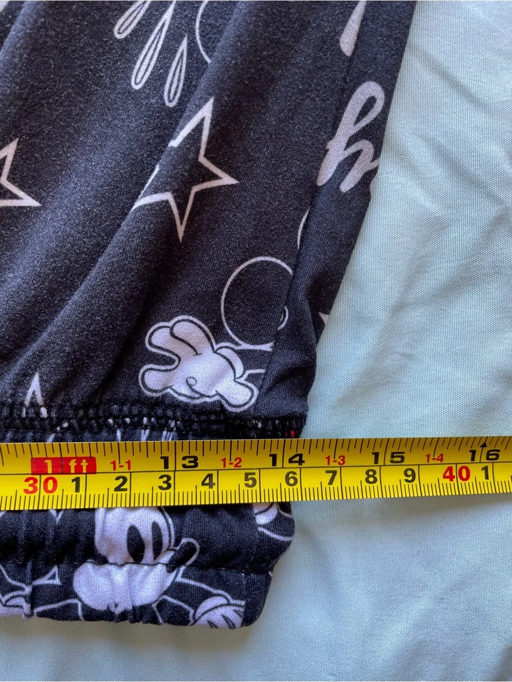 โจ Disney Mickey Mouse Pajama Joggers Small LIKE NEW! โค๏ธ๐ค - Picture 12 of 13